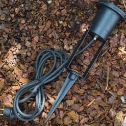 Projecteur De Jardin Pilsen Noir, 1 Lumiere