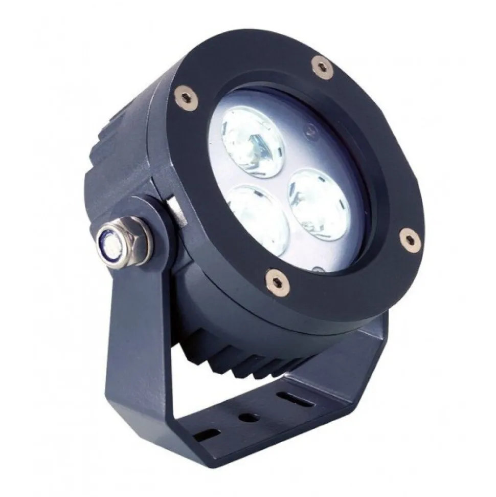 Projecteur D'Exterieur Deko Light Power Spot Led Anthracite, 1 Lumiere