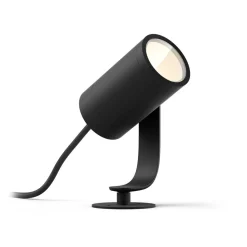 Projecteur Philips Hue Ambiance White & Color Waca Lily Led Noir, 1 Lumiere, Changeur De Couleurs