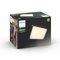 Projecteur Philips Hue White Welcome Led Noir, 1 Lumiere, Changeur De Couleurs