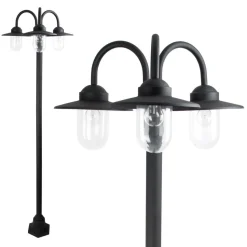 Reverbere Ks Verlichting Dolce Noir, 1 Lumiere