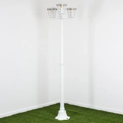 Reverbere Lalwori Blanc, 3 Lumieres