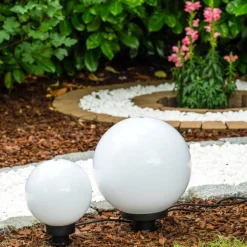 Set De Boules Lumineuses Miau Blanc, 2 Lumieres