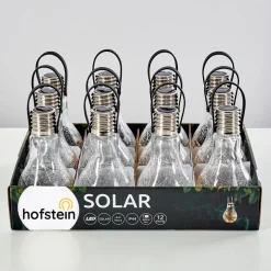Set De Lampes Solaires Tian Led Argente, 1 Lumiere
