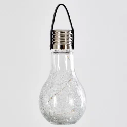 Set De Lampes Solaires Tian Led Argente, 1 Lumiere