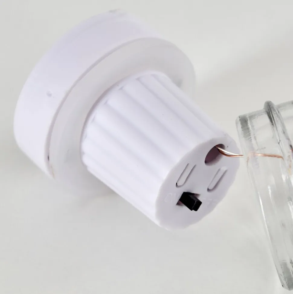 Set De Lampes Solaires Tian Led Argente, 1 Lumiere
