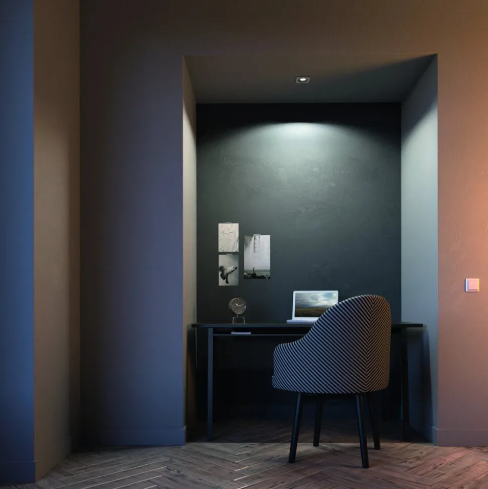 Spot A Encastrer Philips Hue Ambiance White Milliskin Argente, 1 Lumiere