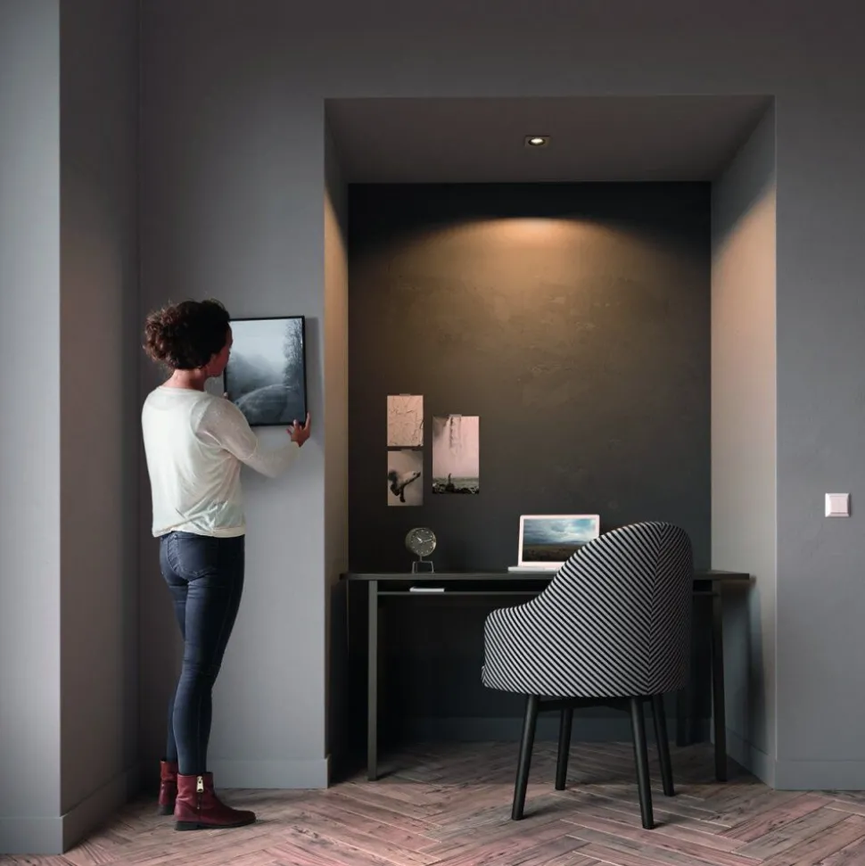 Spot A Encastrer Philips Hue Ambiance White Milliskin Argente, 1 Lumiere