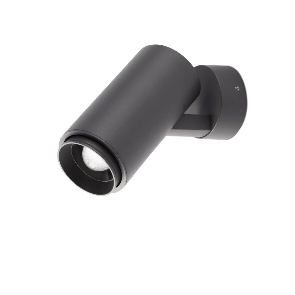 Spot De Jardin Faro Barcelona Plom Led Gris, 1 Lumiere
