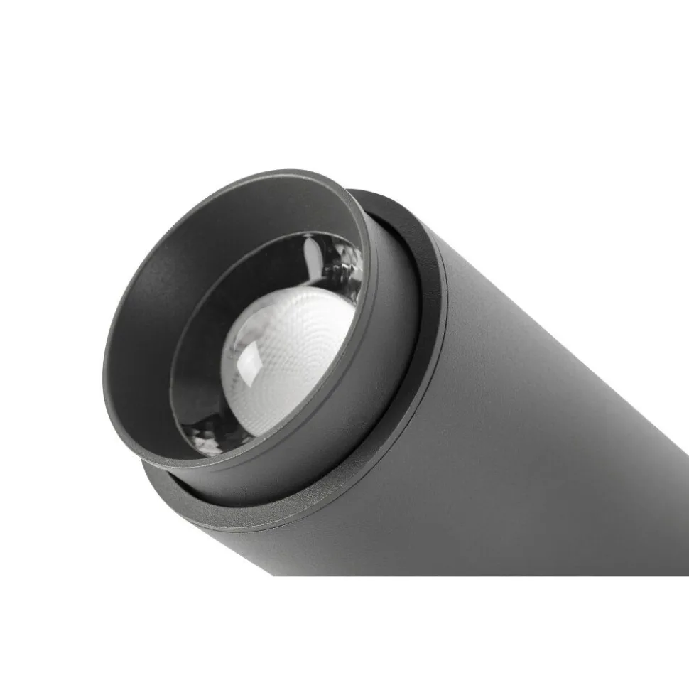 Spot De Jardin Faro Barcelona Plom Led Gris, 1 Lumiere