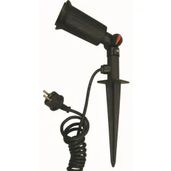 Spot De Jardin Faro Garten Noir, 1 Lumiere