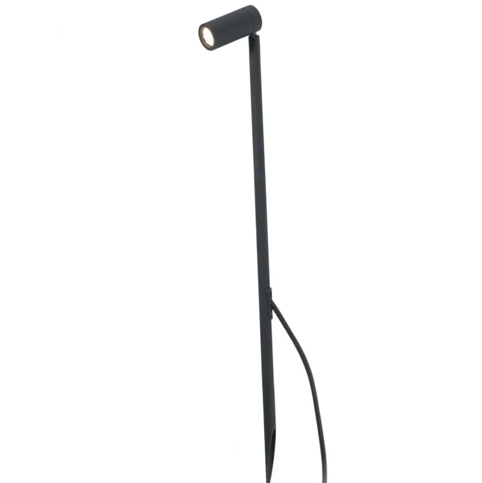 Spot De Jardin Faro Seth Led Noir, 1 Lumiere