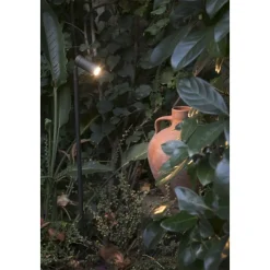 Spot De Jardin Faro Seth Led Noir, 1 Lumiere