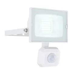 Spot De Jardin Globo Helga Led Blanc, 1 Lumiere, Detecteur De Mouvement