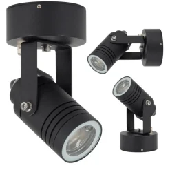 Spot De Jardin Ks Verlichting Beamer Noir, 1 Lumiere