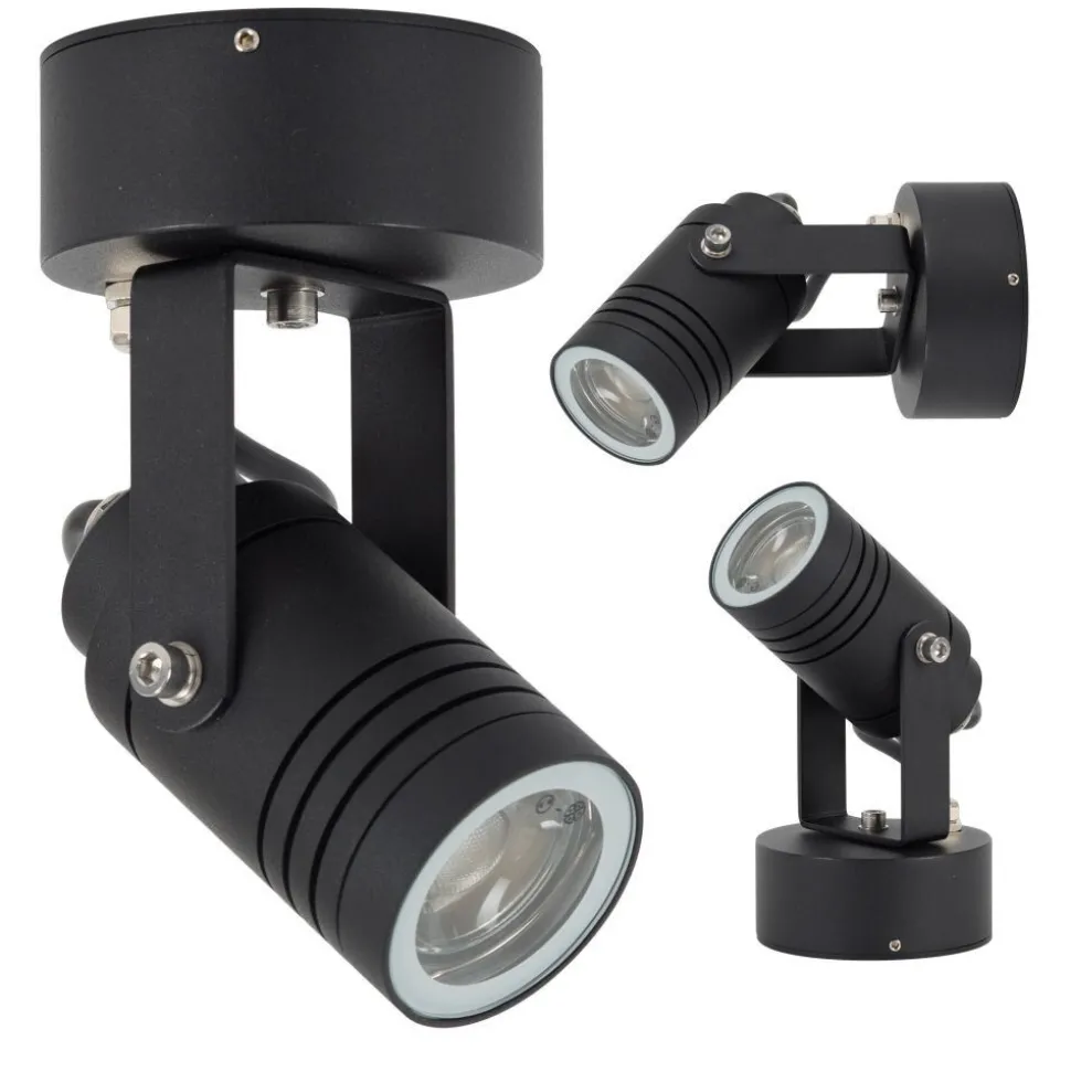 Spot De Jardin Ks Verlichting Beamer Noir, 1 Lumiere