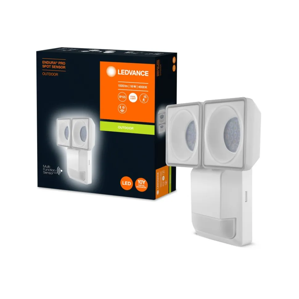Spot De Jardin Ledvance Endura® Blanc, 1 Lumiere, Detecteur De Mouvement