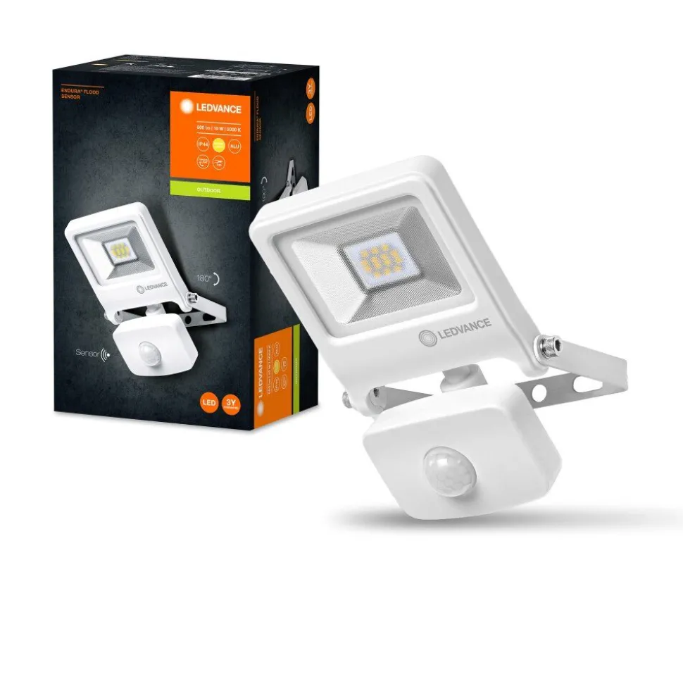 Spot De Jardin Ledvance Endura® Blanc, 1 Lumiere, Detecteur De Mouvement