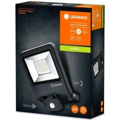 Spot De Jardin Ledvance Endura® Gris, 1 Lumiere, Detecteur De Mouvement
