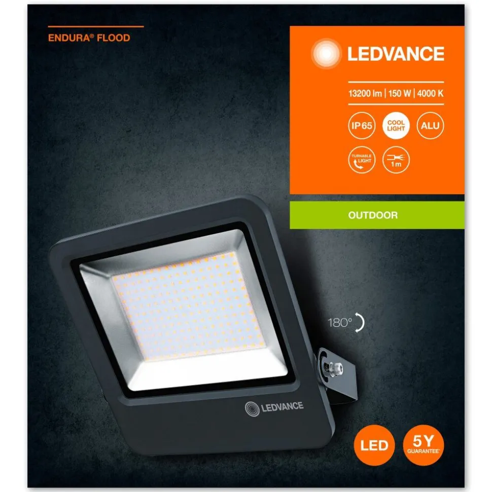 Spot De Jardin Ledvance Endura® Gris, 1 Lumiere