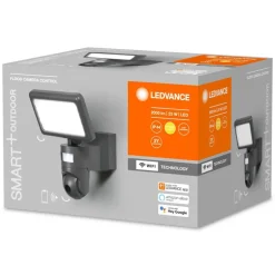 Spot De Jardin Ledvance Smart+ Gris, 1 Lumiere, Detecteur De Mouvement