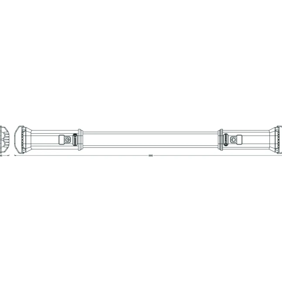 Spot De Jardin Ledvance Worklights Orange, 1 Lumiere
