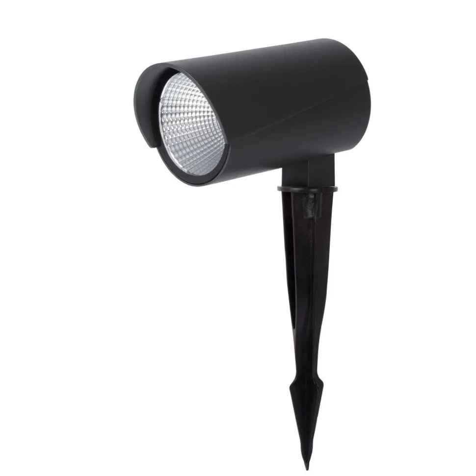 Spot De Jardin Lucide Manal Led Anthracite, 1 Lumiere