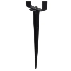Spot De Jardin Lucide Taylor Noir, 1 Lumiere, Detecteur De Mouvement