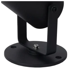 Spot De Jardin Lucide Taylor Noir, 1 Lumiere, Detecteur De Mouvement