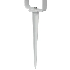Spot De Jardin Lucide Taylor Blanc, 1 Lumiere, Detecteur De Mouvement