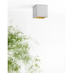 Spot De Plafond Gantlights B7 Led Or, Gris, 1 Lumiere