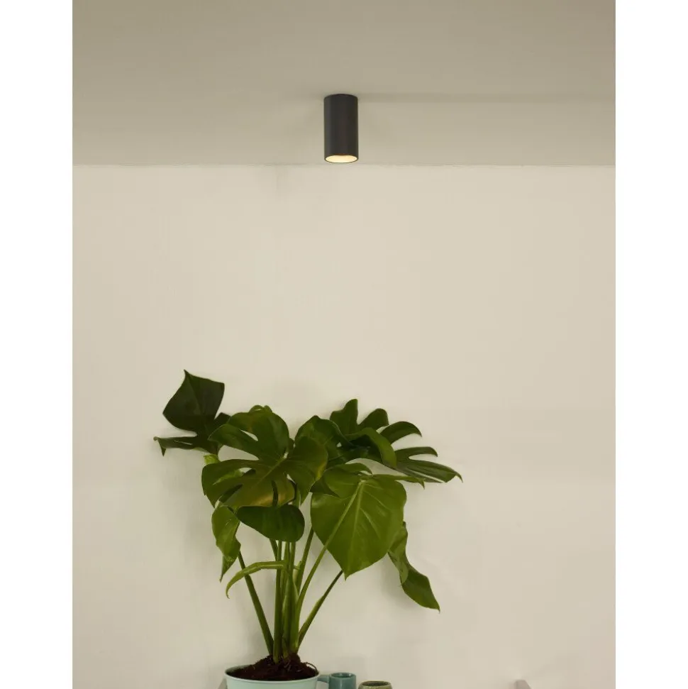 Spot De Plafond Lucide Delto Led Gris, 1 Lumiere