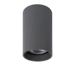 Spot De Plafond Lucide Delto Led Gris, 1 Lumiere