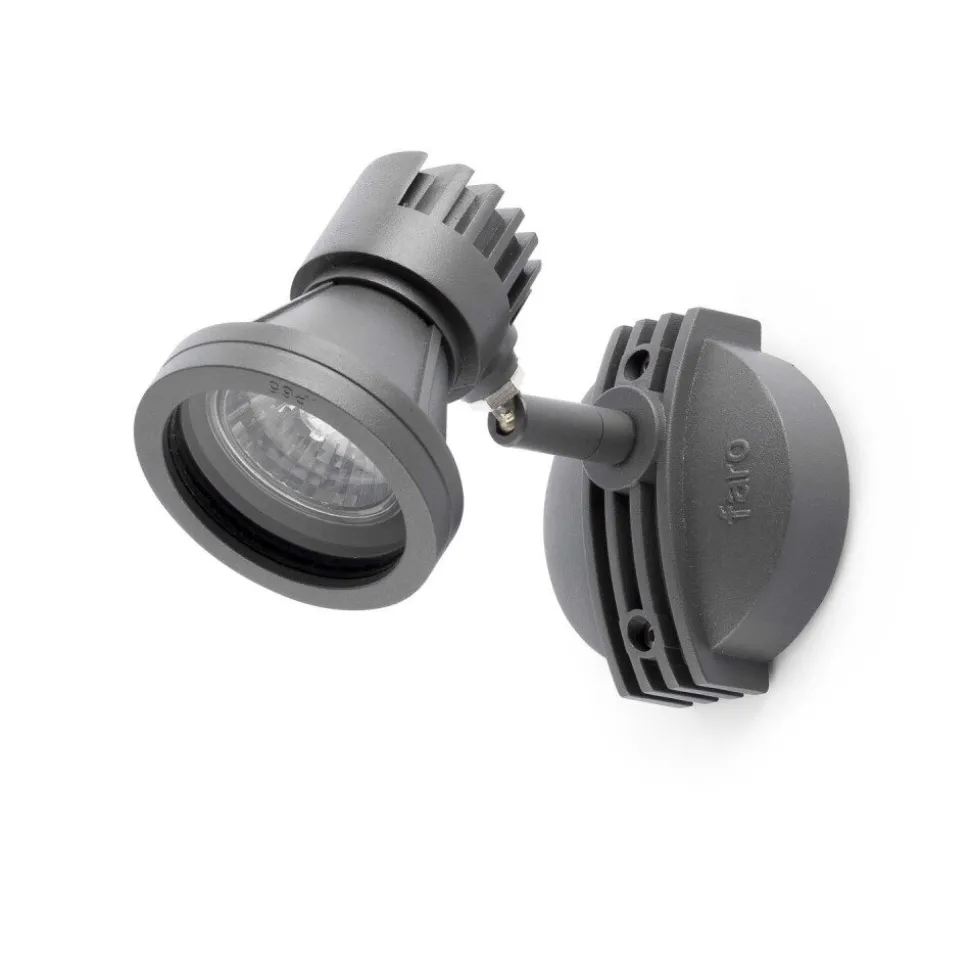 Spot D'Exterieur Faro Mini-Project Gris, 1 Lumiere