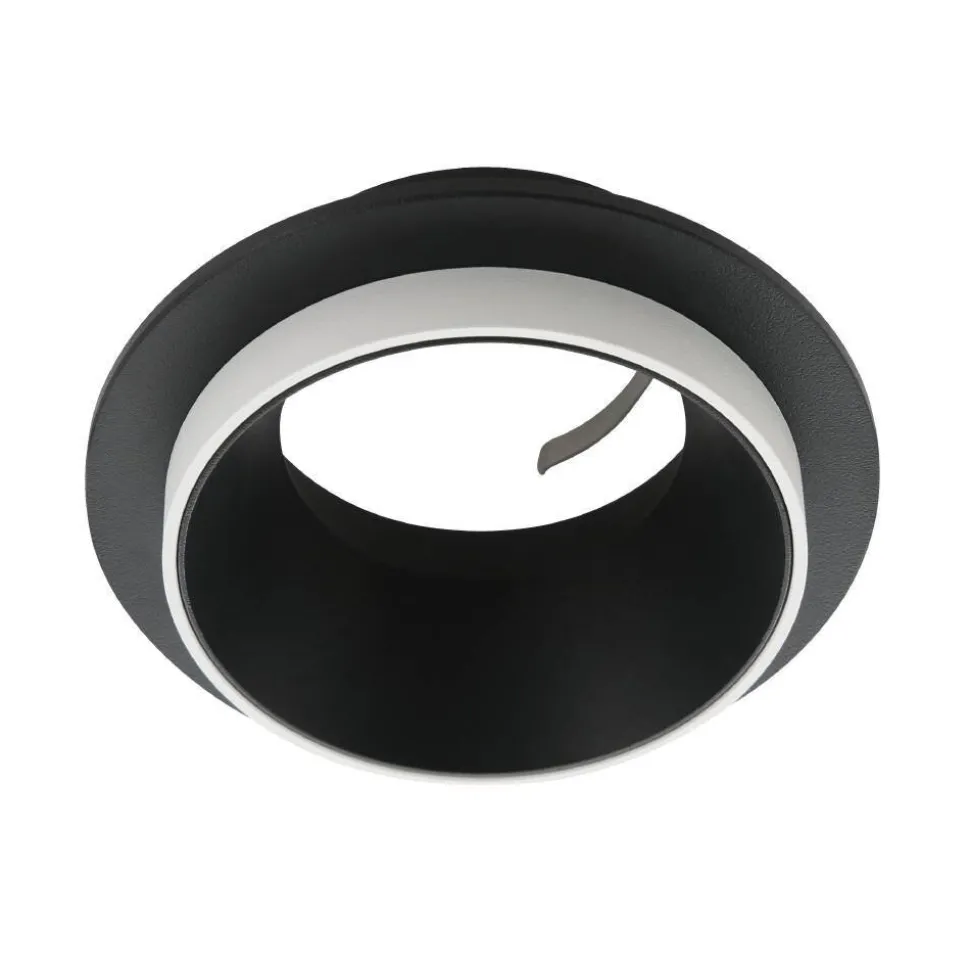 Spot Encastrable Eglo Carosso Noir, Blanc, 1 Lumiere