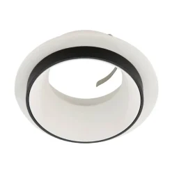 Spot Encastrable Eglo Carosso Noir, Blanc, 1 Lumiere