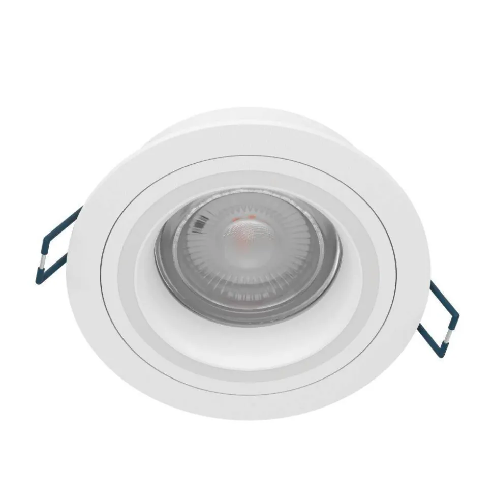 Spot Encastrable Eglo Carosso-Z Led Blanc, 1 Lumiere, Changeur De Couleurs