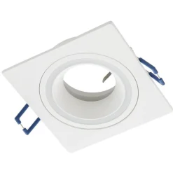 Spot Encastrable Eglo Carosso Blanc, 1 Lumiere