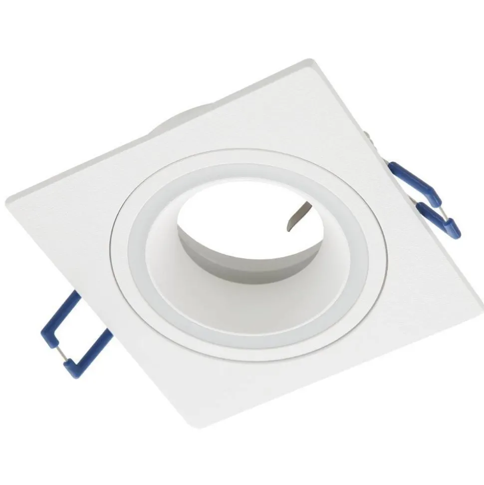 Spot Encastrable Eglo Carosso Blanc, 1 Lumiere