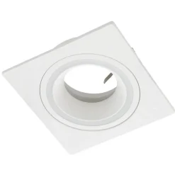 Spot Encastrable Eglo Carosso Blanc, 1 Lumiere