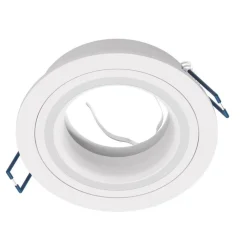 Spot Encastrable Eglo Carosso Blanc, 1 Lumiere