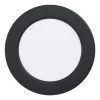 Spot Encastrable Eglo Fueva Led Noir, 1 Lumiere