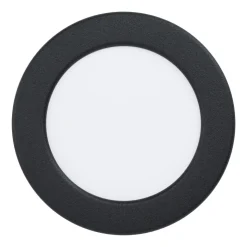 Spot Encastrable Eglo Fueva Led Noir, 1 Lumiere