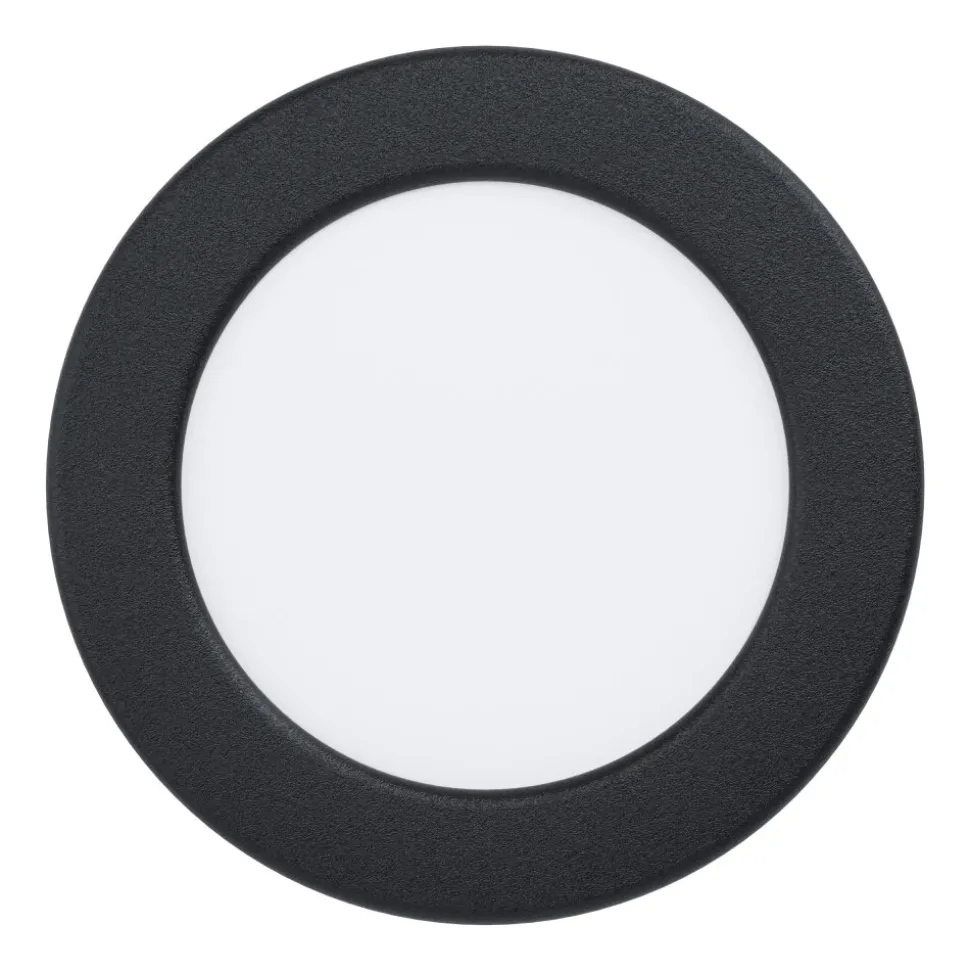 Spot Encastrable Eglo Fueva Led Noir, 1 Lumiere