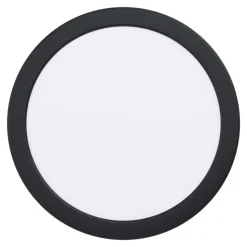 Spot Encastrable Eglo Fueva Led Noir, 1 Lumiere