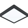 Spot Encastrable Eglo Fueva Led Noir, 1 Lumiere