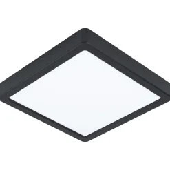 Spot Encastrable Eglo Fueva Led Noir, 1 Lumiere