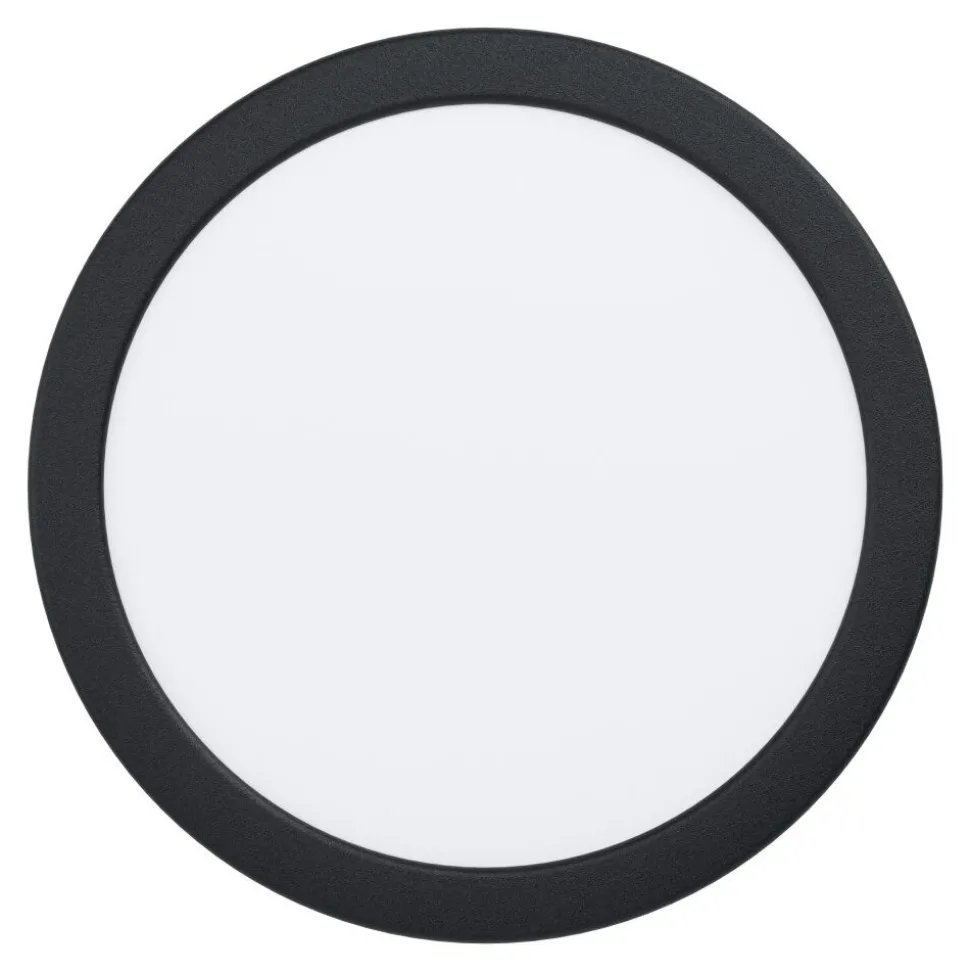 Spot Encastrable Eglo Fueva Led Noir, 1 Lumiere