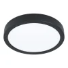 Spot Encastrable Eglo Fueva Led Noir, 1 Lumiere