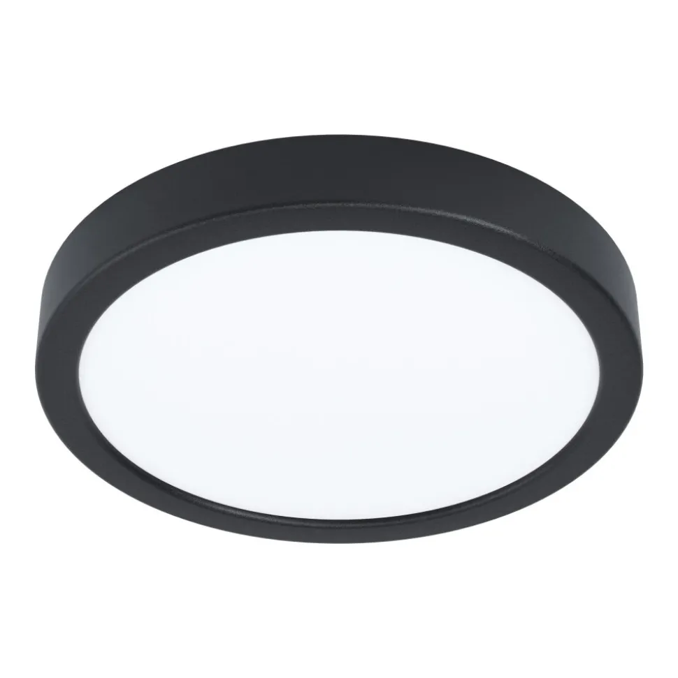 Spot Encastrable Eglo Fueva Led Noir, 1 Lumiere
